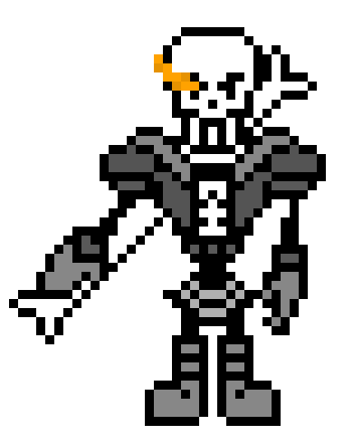 Undertale Disbelief Papyrus Sprite