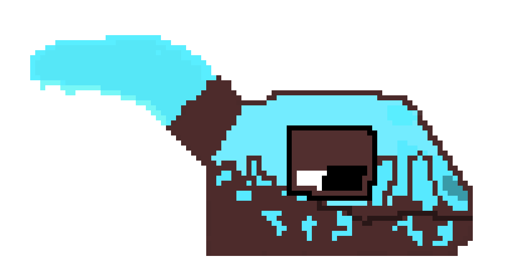 [648680] brownie cyan dragon feltis