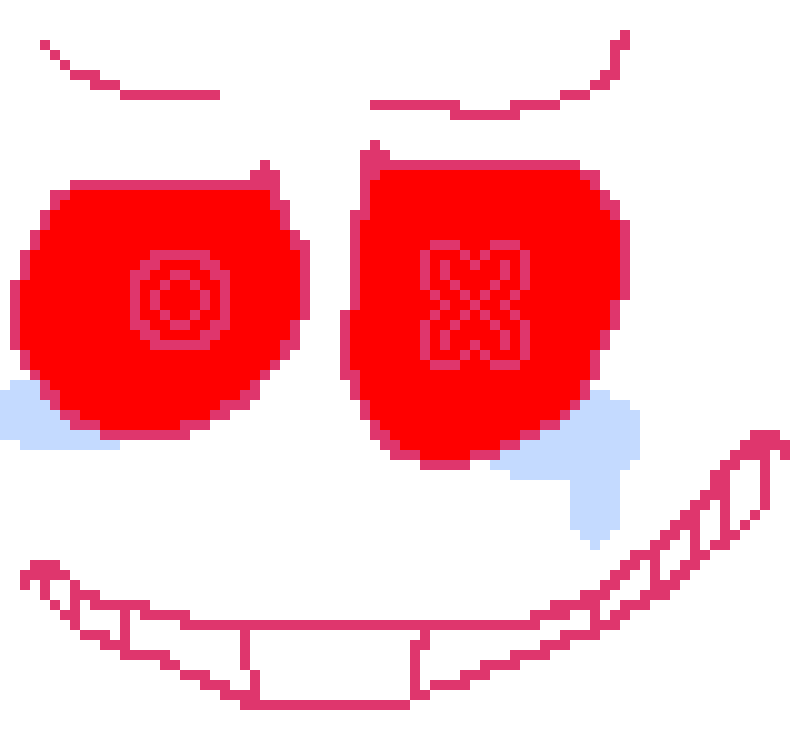 >:(