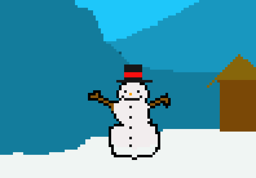 [c9c275] snowman