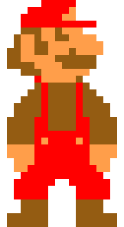 Pixel Mario (Mario 1)(Big)