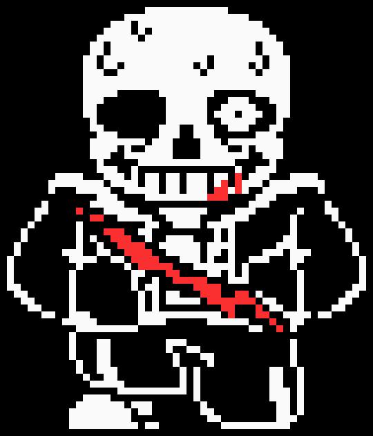-just kneels there-