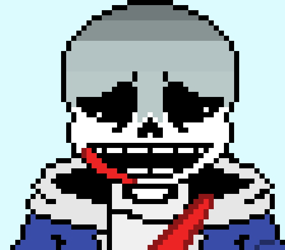 [b9de0d] when people attack him again be like - Sans.