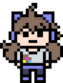 [786c7d] danganronpa pixel sprite base