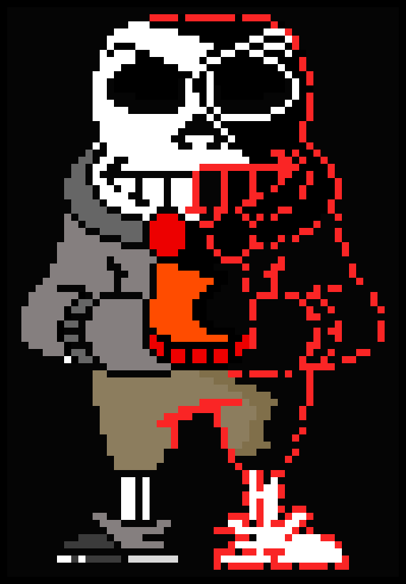 new and improved chiptale sans sprite