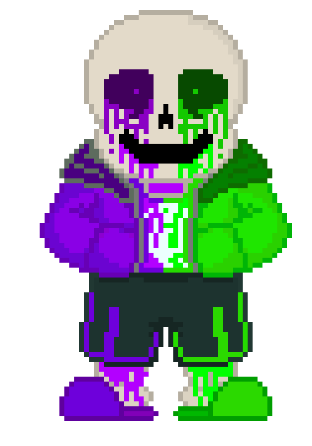 toxic plague sans (my oc)
