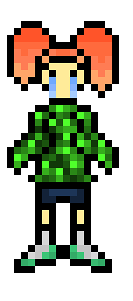 [9664c4] Creeper Girl ( MINECRAFT ) ( Cry )