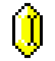 [4040ed] yellow rupee