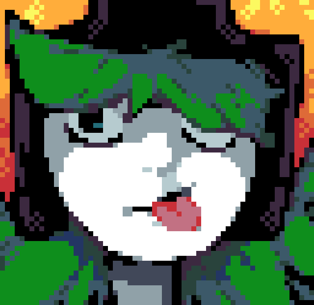 [8426a8] w pixel art i use my trackpad ever since i started out, its a habit and i js feel overall more precise as opposed to using my tablet i make messier strokes