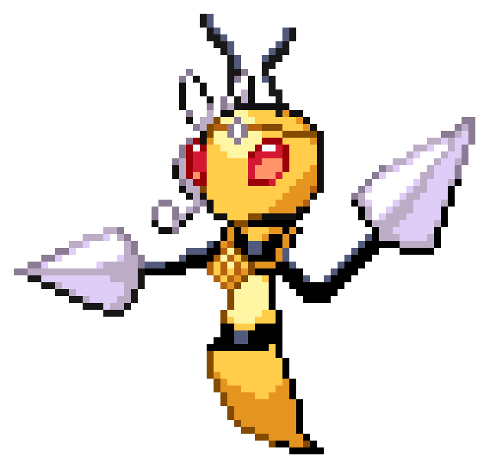 [990543] Beedrill/Meloetta