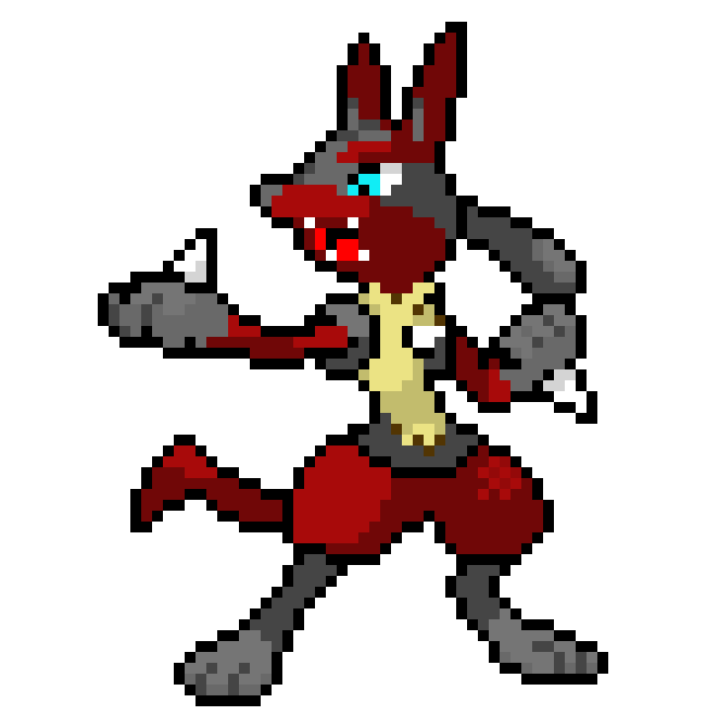 [9664c4] Red lucario