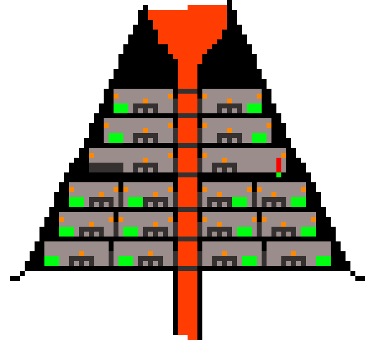 [19116b] Volcano Base Plan for Terraria