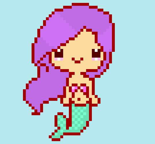 [9664c4] Kawaii Mermaid