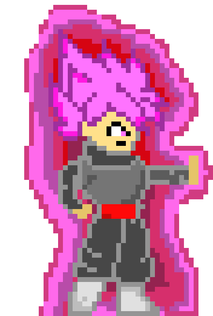 [9664c4] Black Goku Super Saiyan Rosé