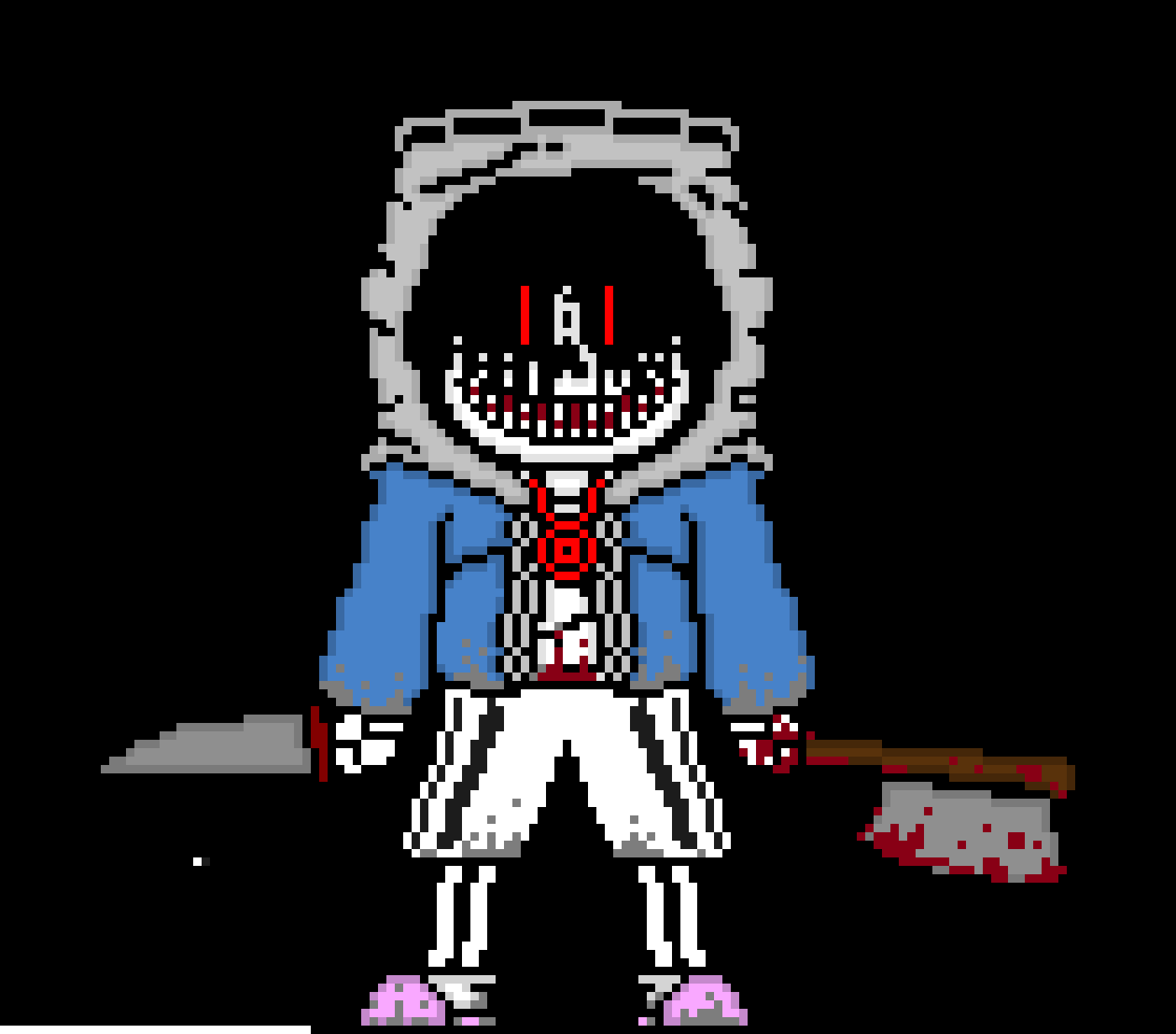 [e8cb42] a very old and cringey concept i had for Terror (fun fact he originally was meant to be Satsujinki but horror was the main guy)