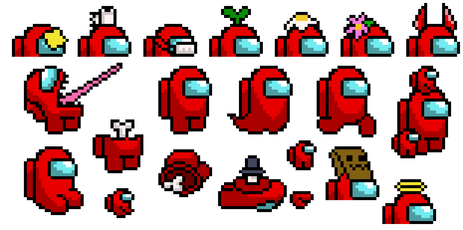 Among Us Sprites