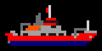 [9664c4] DVG Boat red