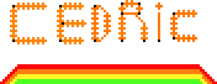 [9664c4] CEDRIC IS A HALF OF A RAINBOW