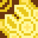 [aaee1b] Yellow glazed terracota