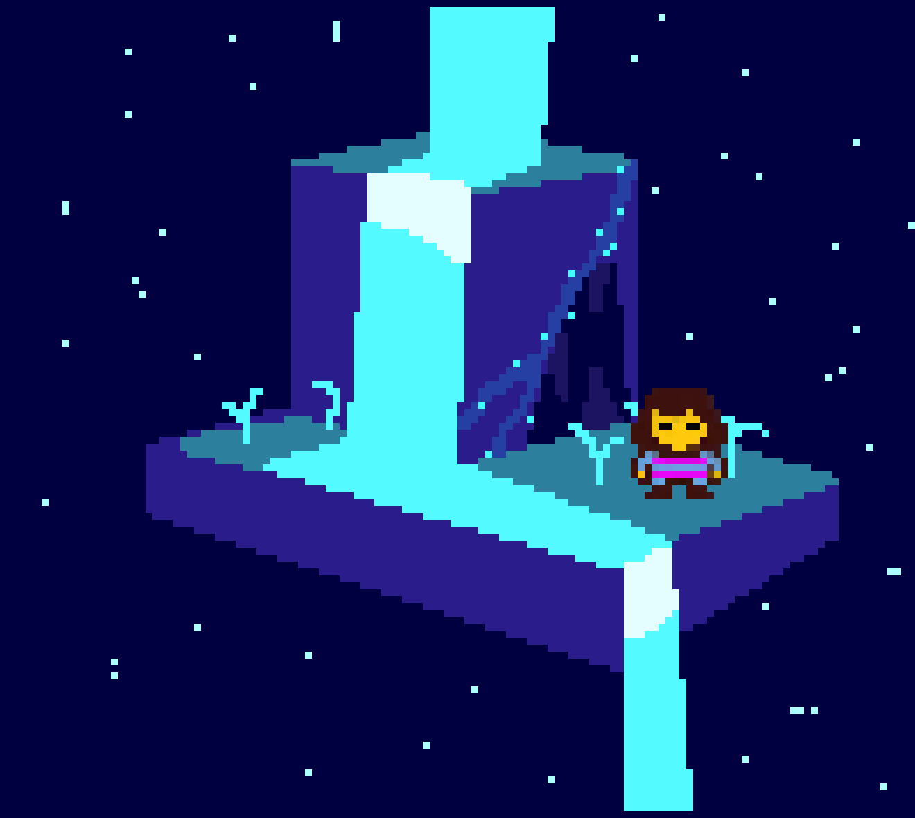 [23bf53] Waterfall Frisk