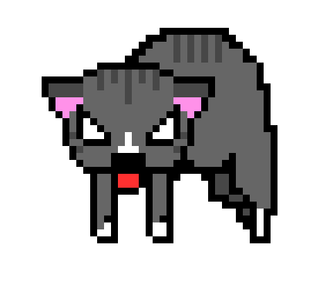 [71fe05] angry Cat