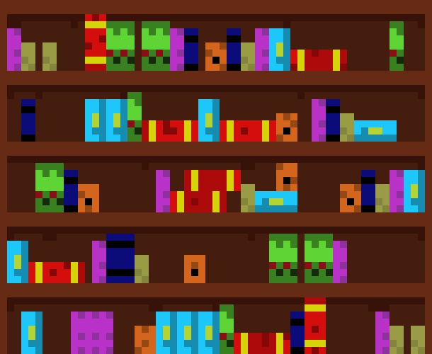 [9664c4] full bookshelf