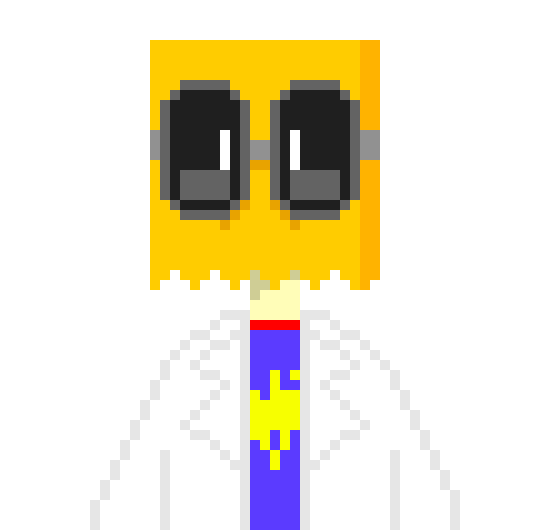 [7b7bce] HA! good one! -he puts the reel back in his lab coat gently- cant be losing this...