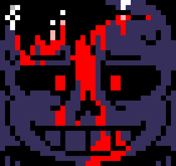 [7ce906] *(They'd still be in the snowy forest.) I dunno. -HorrorTale Sans