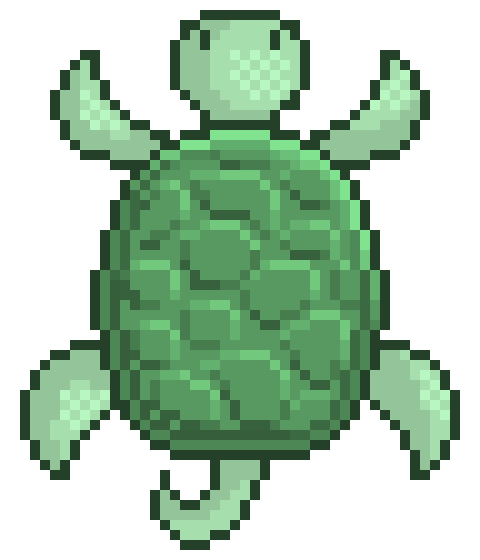 Turtle no White