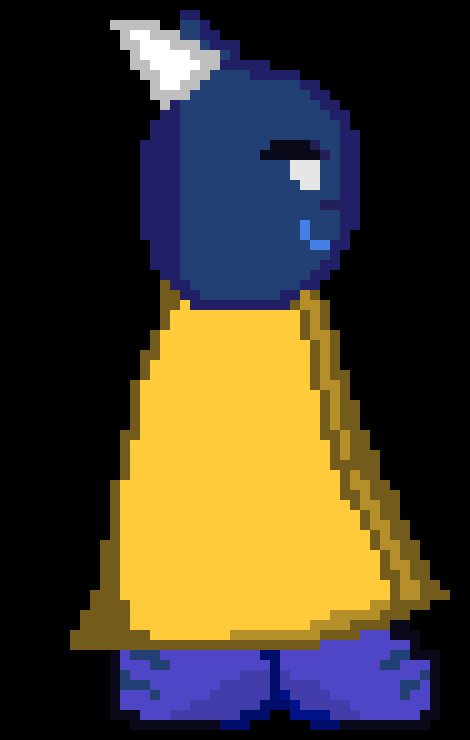 [f8c474] Emote: Side view