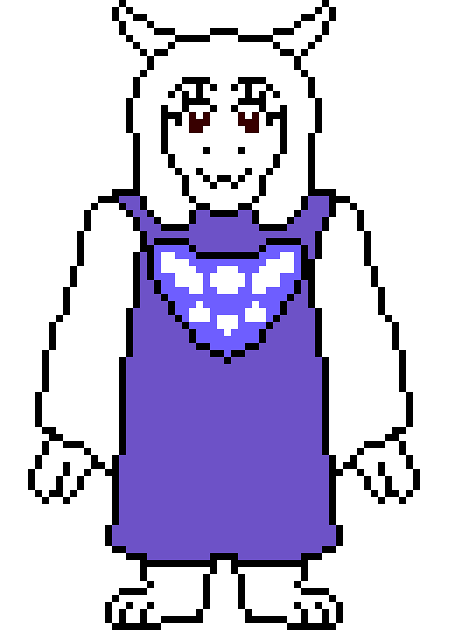 My Toriel AU battle sprite