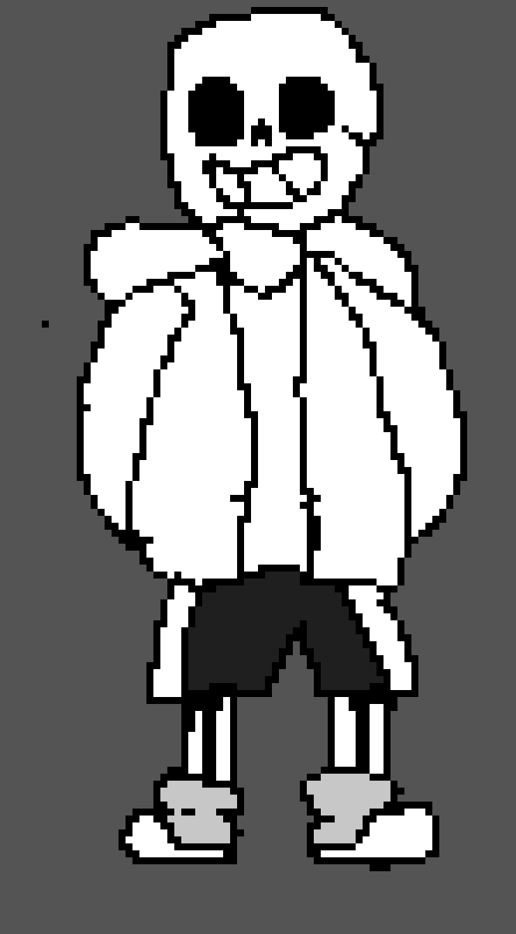 This is a sans base if you wanna make something that is not the old sans sprite or something