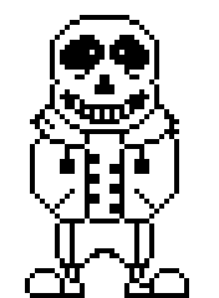[d4eaba] my first sans sprite