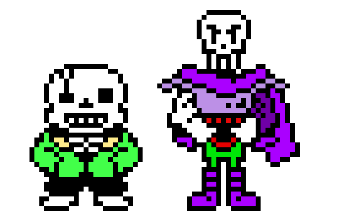 [9664c4] ACERTALE: Sans & Papyrus Overworld sprites V2