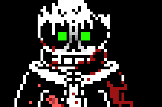 [2fbf6b] ((Jacob make a sans that gives damage to people and be my opposite))