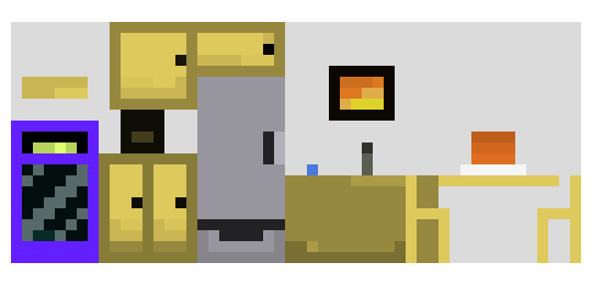 [b67fd7] shaded kitchen