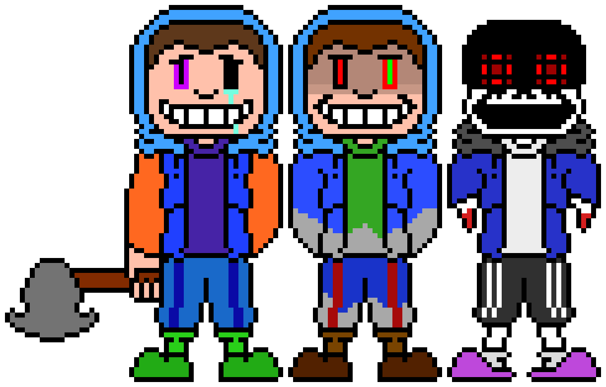 [d6b045] Mistreated Skeletal Killers Trio