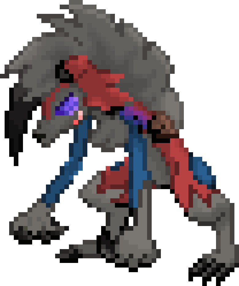[9664c4] Custom Lycanroc (Steve's Lyanroc) [logo removed]
