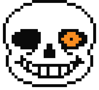 Sans Orange Eye