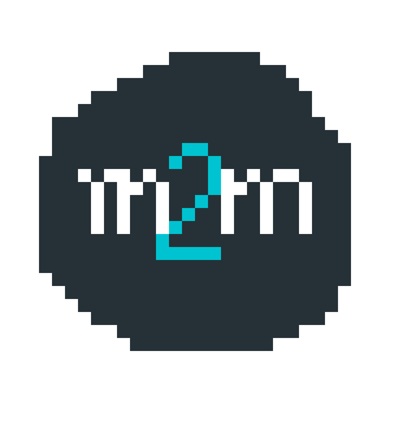 [9664c4] logo pixel art MATH 2 ME