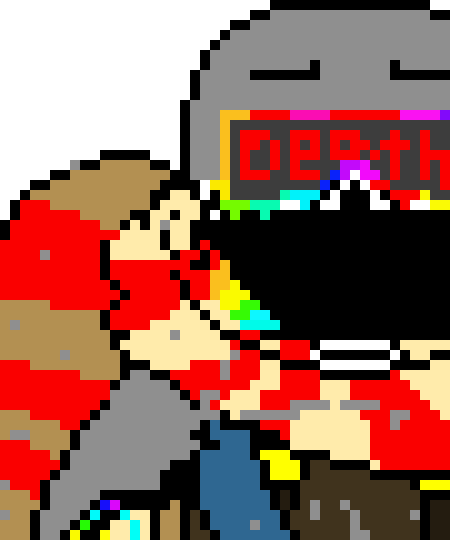 [411dda] It’s a beautiful day outside... flowers are blooming... birds are singing... wait the birds aren’t singing, seriously kid you killed the birds - Fresh!Ink sans