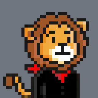 [06d42e] Pixel Lion