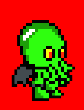 [9664c4] pixel cthulhu