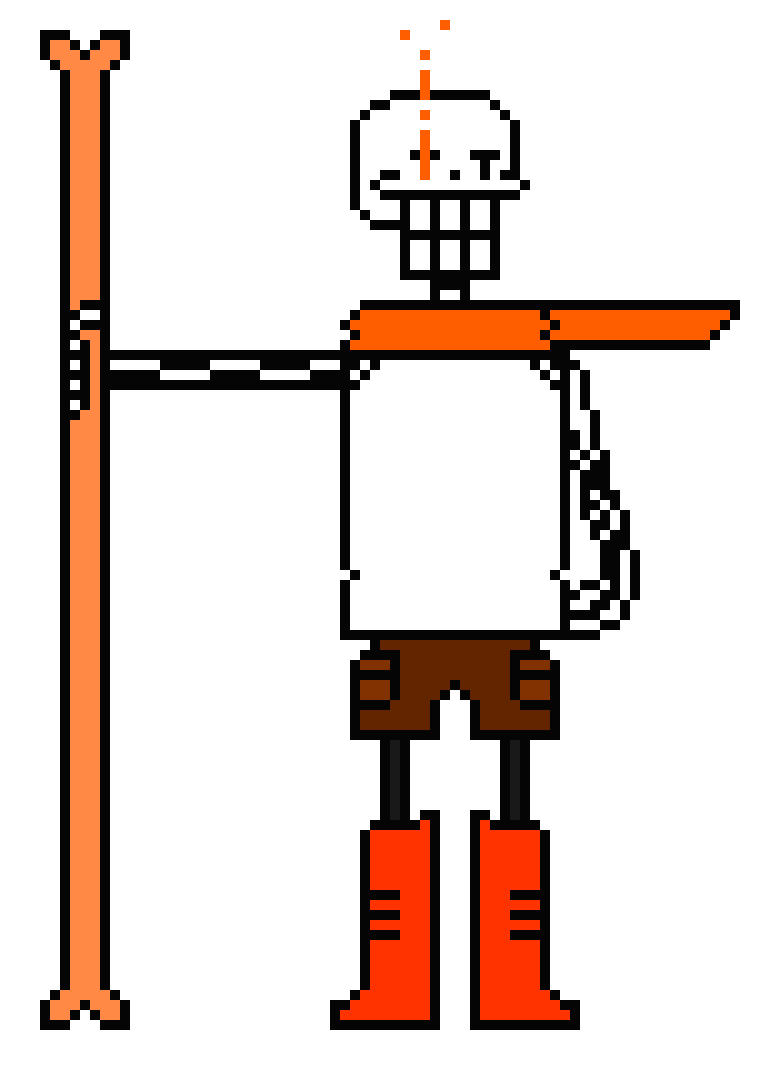 [6b40fc] Papyrus:Ready For A Bad Time Phase 4:The Bones Of A Soldier