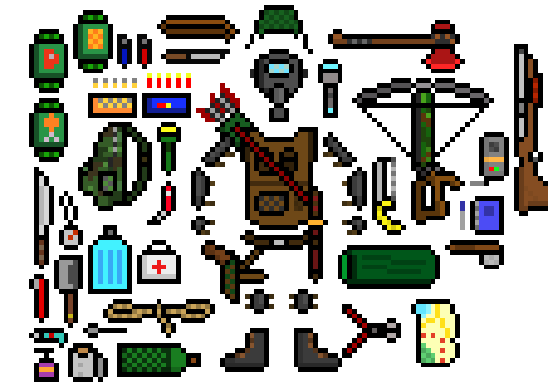 [9664c4] Zombie Apocalipse Survival Kit (In progress)