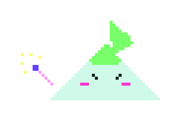 [9664c4] triangle sprite- wand