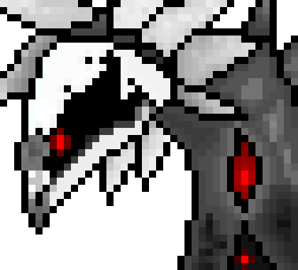aw u sad dinosaur thing [*pets pests nose*] cause cloaks clip fru ghosts loling at u