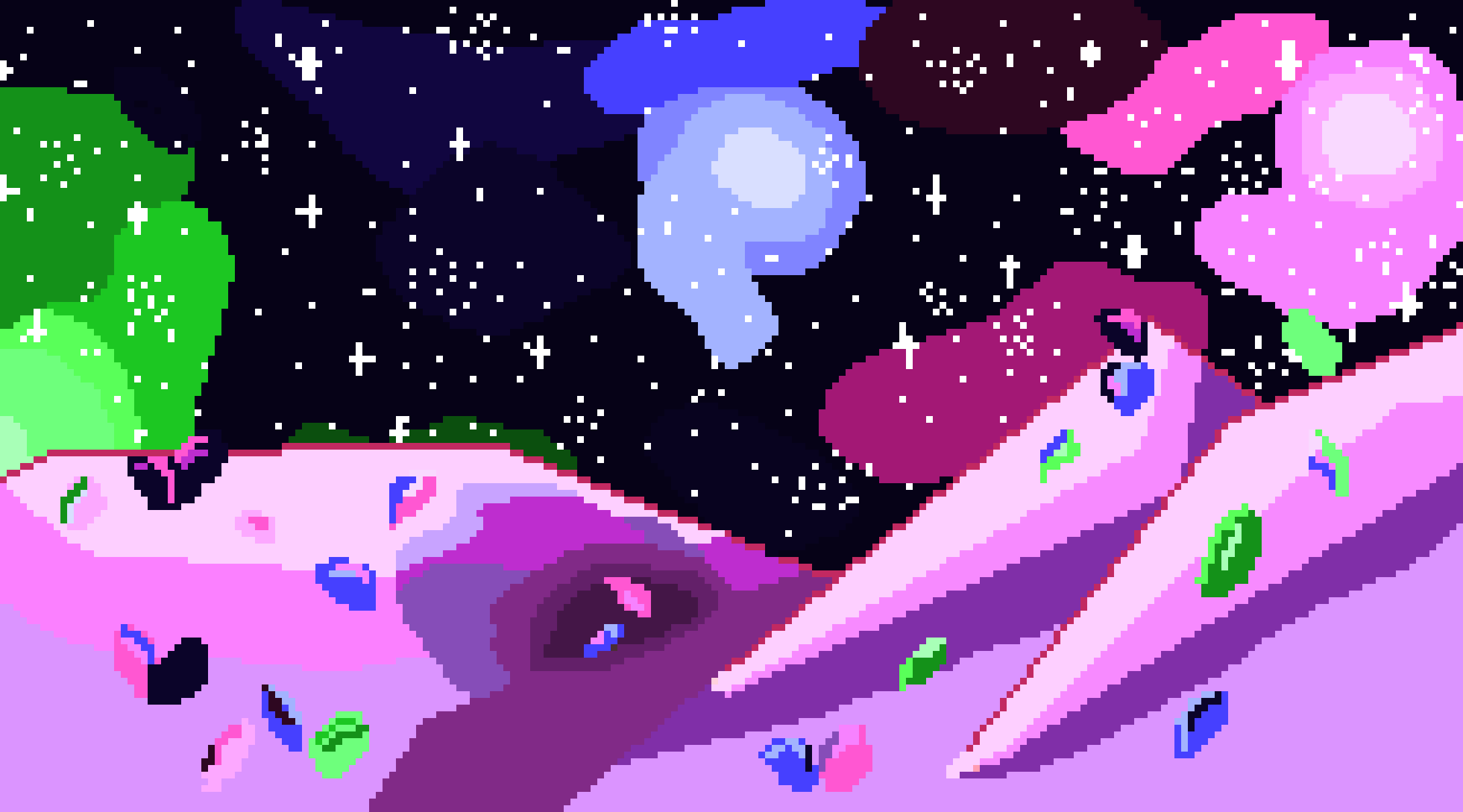 [3c25d9] Crystal planet 2-Julia