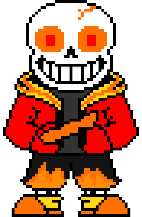 [893325] Flamez!Sans Sprite (Phase 2)
