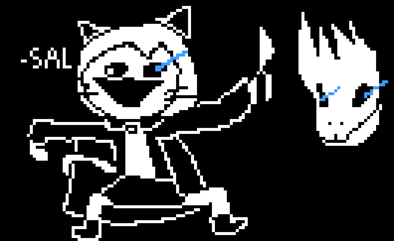 *GUSTER BLUSTER! BIG WHITE TRACTER! *TOTALLY ACCURATE SANS uses his uhh.. gaster blaster(?) on colorverse*